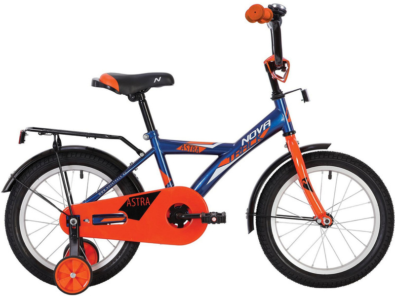Фото Велосипед детский для мальчиков и девочек от 3 до 5 лет Novatrack Astra 16 2022