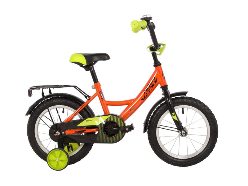 Фото Велосипед детский для мальчиков и девочек от 3 до 5 лет Novatrack Vector 14 2022