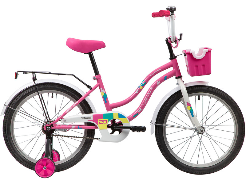Фото Велосипед детский для девочек от 5 до 9 лет Novatrack Tetris 20 2022