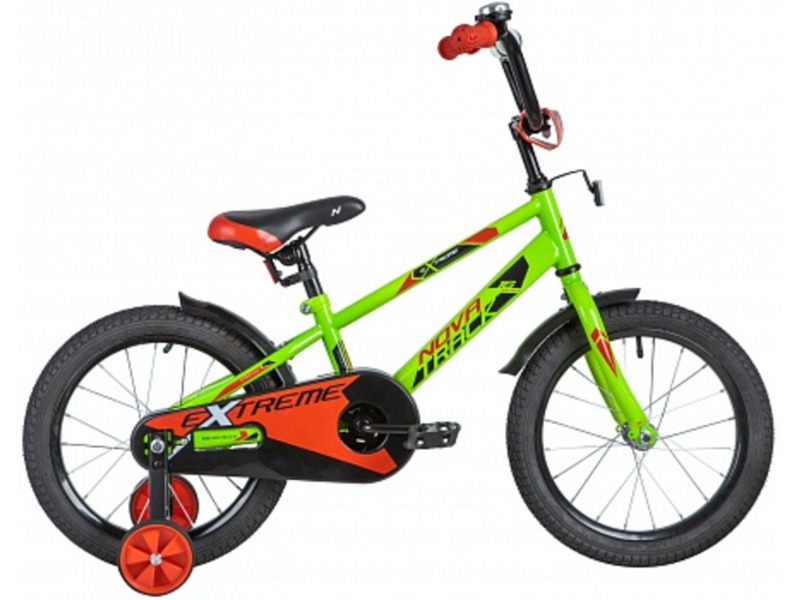 Фото Велосипед детский для мальчиков от 3 до 5 лет Novatrack Extreme 16 2022