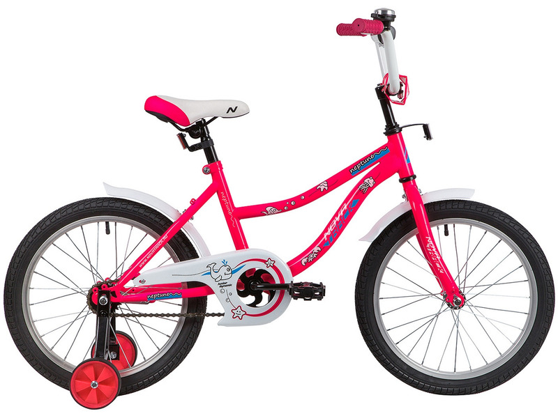 Фото Велосипед детский для мальчиков и девочек от 5 до 9 лет Novatrack Neptune 18 2022