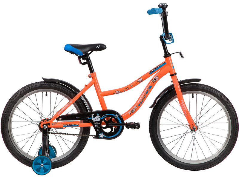 Фото Велосипед детский для мальчиков и девочек от 5 до 9 лет Novatrack Neptune 20 2022