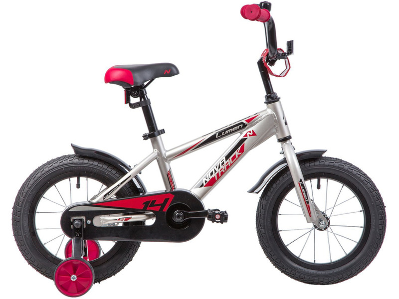 Фото Велосипед детский для мальчиков от 3 до 5 лет Novatrack Lumen 14 2022