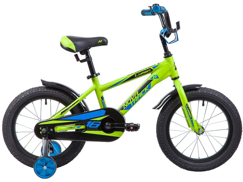 Фото Велосипед детский для мальчиков от 3 до 5 лет Novatrack Lumen 16 2022