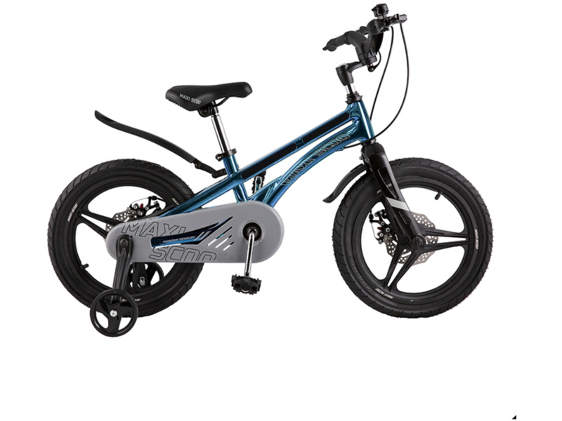 Фото Велосипед детский для мальчиков и девочек от 3 до 5 лет Maxiscoo Ultrasonic 16 Делюкс 2022