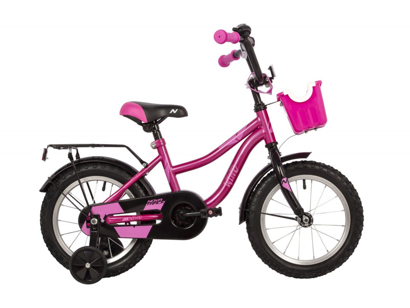 Фото Велосипед детский для мальчиков и девочек от 3 до 5 лет Novatrack Wind 14 2022