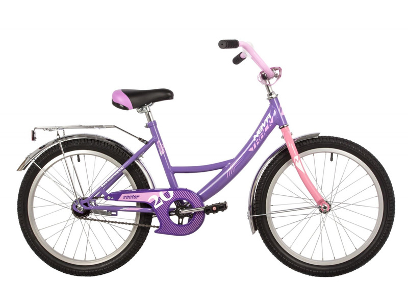 Фото Велосипед детский для мальчиков и девочек от 5 до 9 лет Novatrack Vector 20 без доп.колес 2022