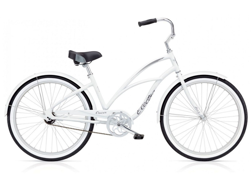 Фото Велосипед женский Electra Cruiser Lux 1 White 2022