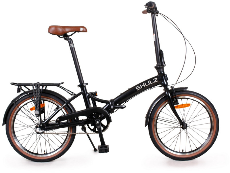 Складной велосипед Shulz GOA C, год 2023, цвет Черный