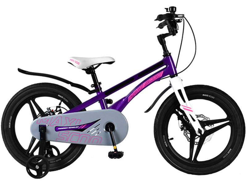 Фото Велосипед детский для мальчиков и девочек от 5 до 9 лет Maxiscoo Ultrasonic 18 Делюкс 2022