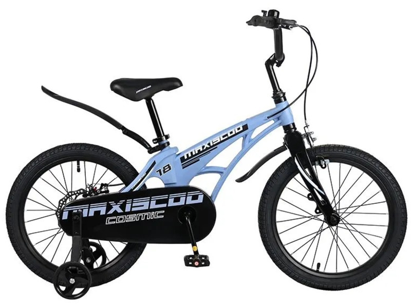 Фото Велосипед детский для мальчиков и девочек от 5 до 9 лет Maxiscoo Cosmic 18 Стандарт 2023