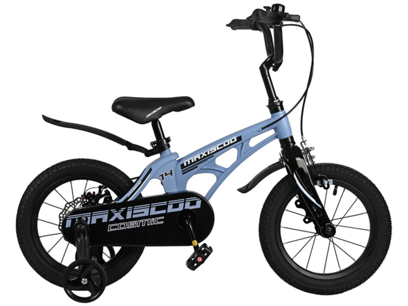 Фото Велосипед детский для мальчиков и девочек от 3 до 5 лет Maxiscoo Cosmic 14 Стандарт Плюс 2023