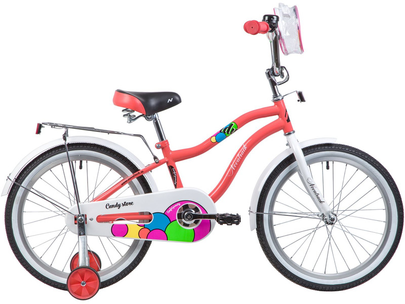 Фото Велосипед детский для девочек от 5 до 9 лет Novatrack Candy 20 2023