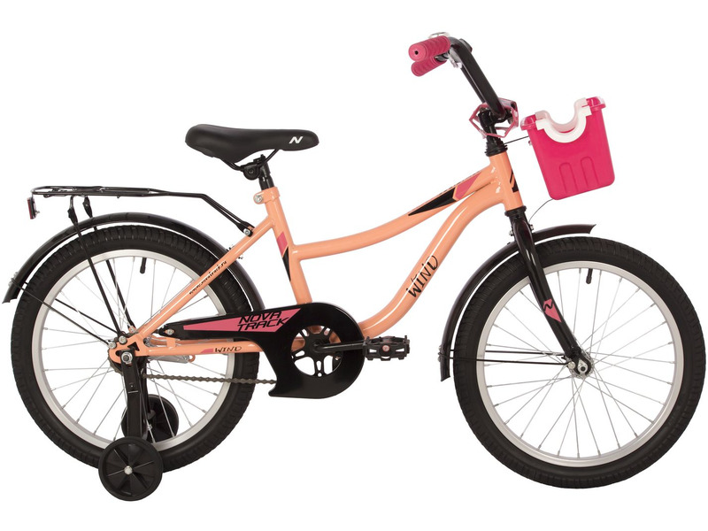 Фото Велосипед детский для мальчиков и девочек от 5 до 9 лет Novatrack Wind 18 2022