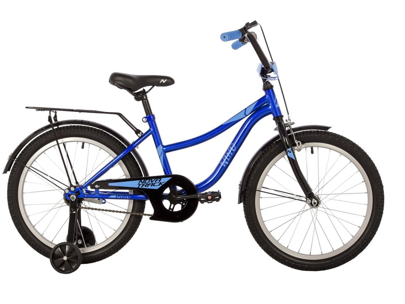 Фото Велосипед детский для мальчиков и девочек от 5 до 9 лет Novatrack Wind 20 V-brake 2022