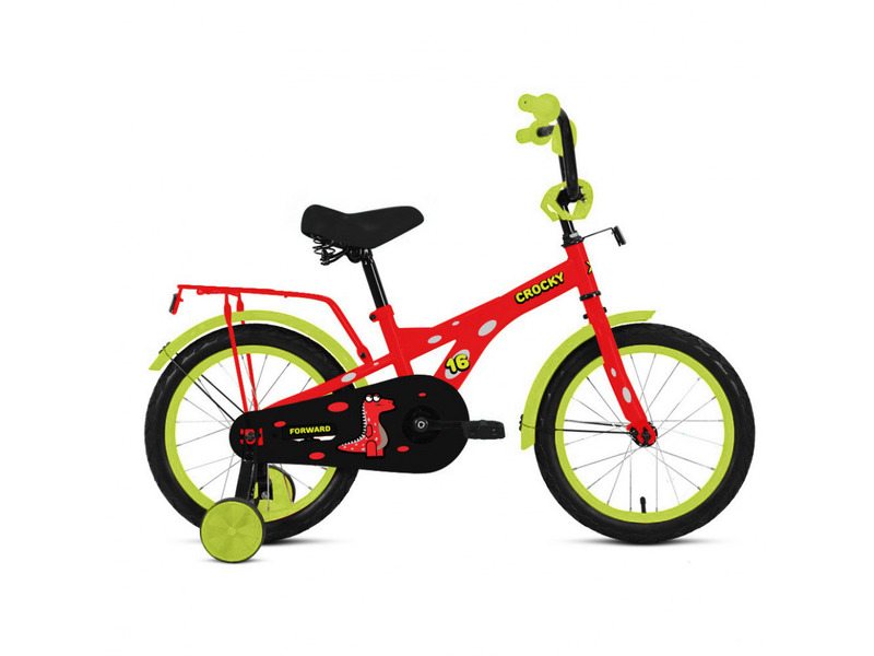 Фото Велосипед детский для мальчиков и девочек от 3 до 5 лет Forward Crocky 16 2023