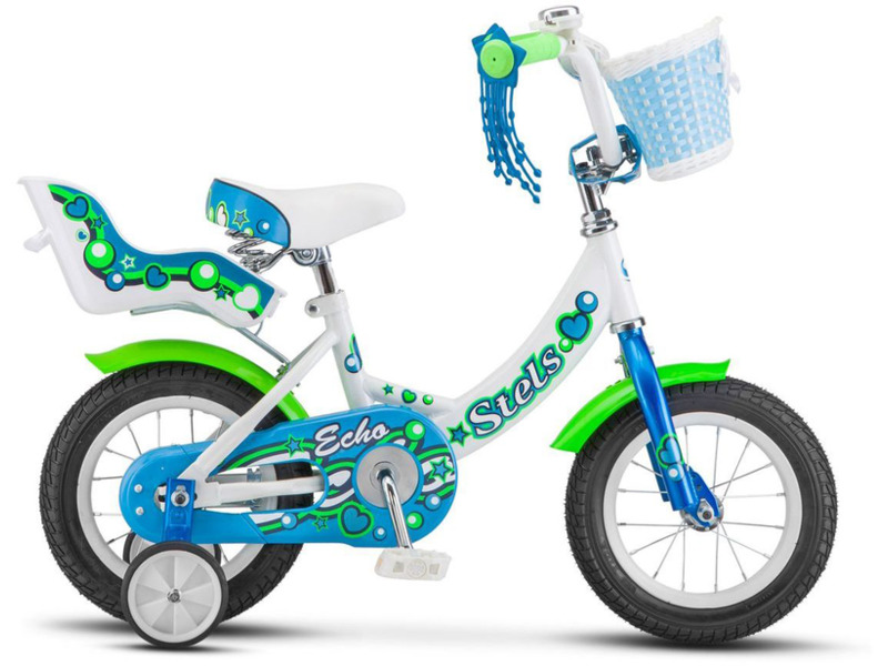 Фото Велосипед детский для мальчиков и девочек до 3 лет Stels Echo 12 V020 2023