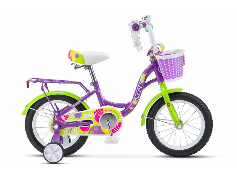 Фото Велосипед детский для девочек от 3 до 5 лет Stels Jolly 14 V010 2023