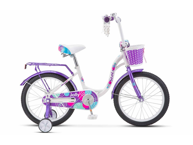 Фото Велосипед детский для девочек от 5 до 9 лет Stels Jolly 18 V010 2023