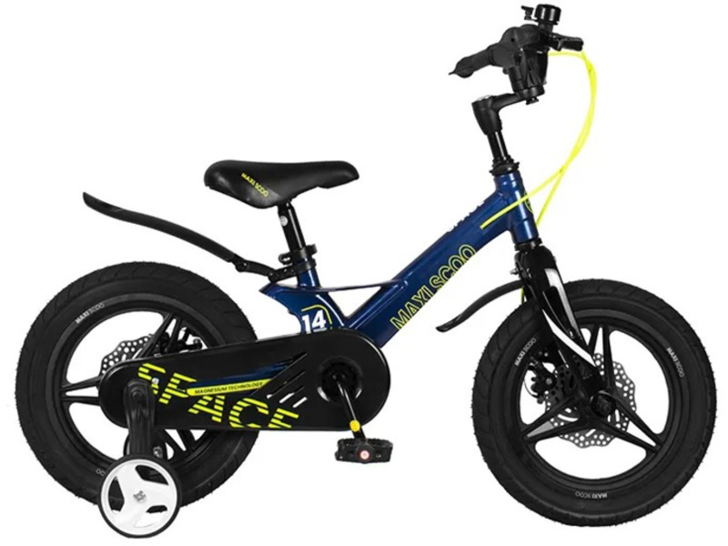 Фото Велосипед детский для мальчиков и девочек от 3 до 5 лет Maxiscoo Space 14 Делюкс Плюс 2022