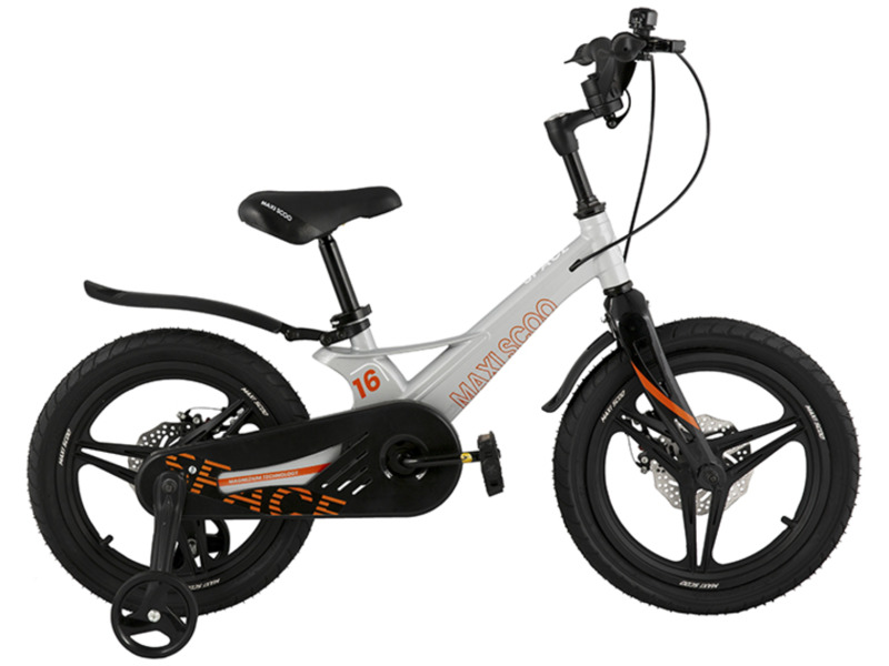 Фото Велосипед детский для мальчиков и девочек от 3 до 5 лет Maxiscoo Space 16 Делюкс 2022