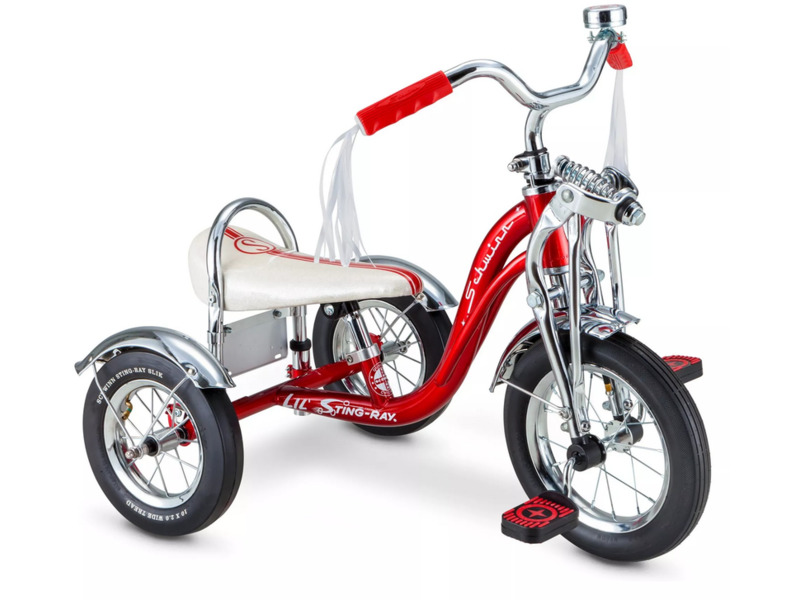 Фото Велосипед детский для мальчиков и девочек до 3 лет Schwinn Lil Sting-Ray 2022