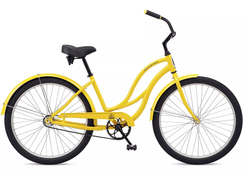 Женский велосипед Schwinn ALU 1 Women, год 2022, цвет Желтый