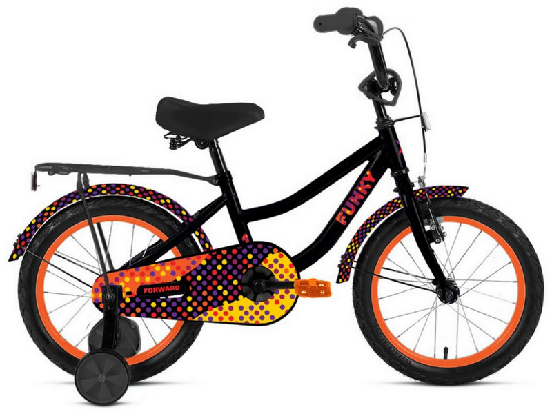 Фото Велосипед детский для мальчиков и девочек от 3 до 5 лет Forward Funky 14 2023