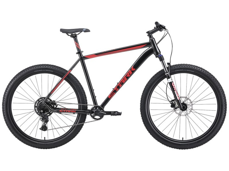 Горный велосипед Stark Funriser 29.4+ HD, год 2024, цвет Черный-Красный, ростовка 18