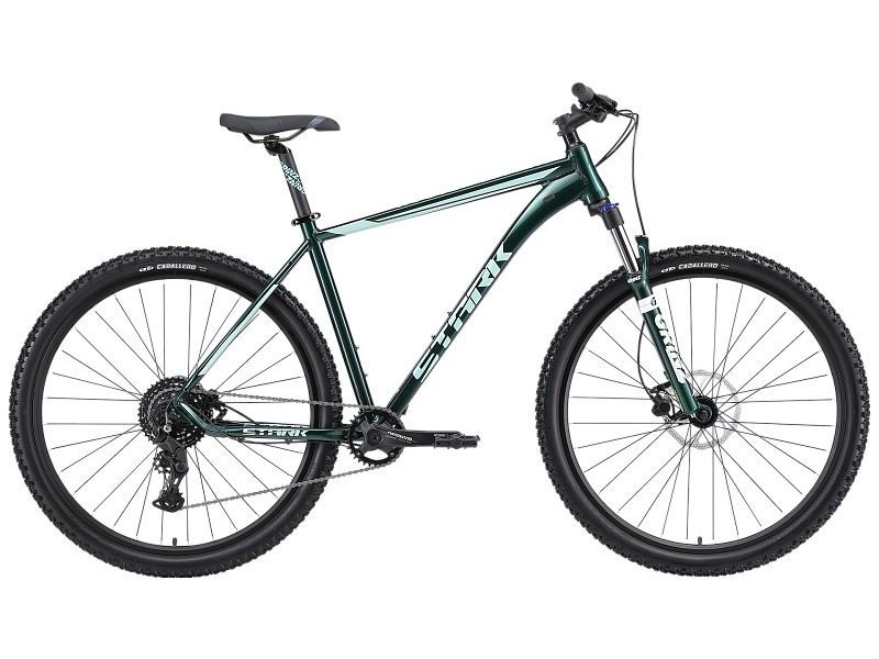 Горный велосипед Stark Router 29.4 HD, год 2024, цвет Зеленый, ростовка 18