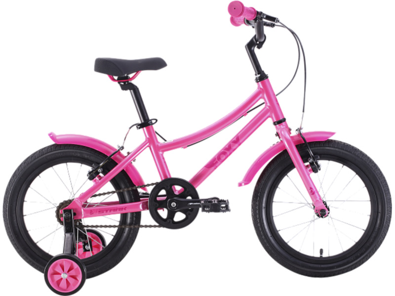 Фото Велосипед детский для девочек от 3 до 5 лет Stark Foxy 16 Girl 2024