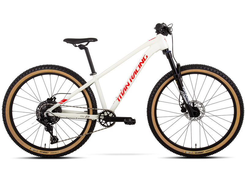 Подростковый велосипед Titan Racing Hades 27.5 Pro, год 2024, цвет Белый