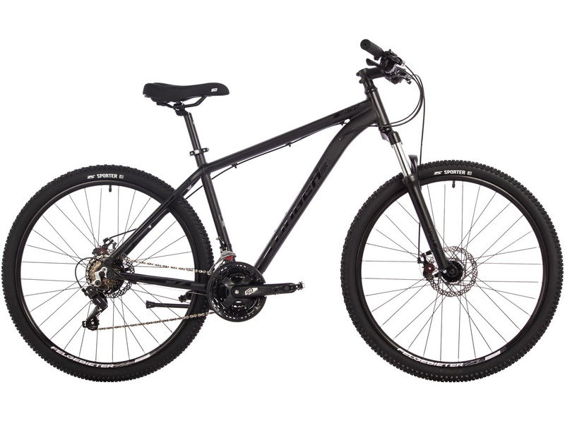 Горный велосипед Stinger Element Evo 27.5, год 2024, цвет Черный, ростовка 20