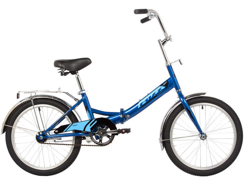 Детский велосипед Foxx Shift 20, год 2024, цвет Синий