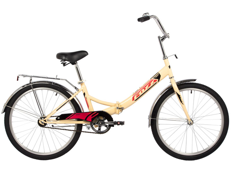 Подростковый велосипед Foxx Shift 24, год 2024, цвет Желтый