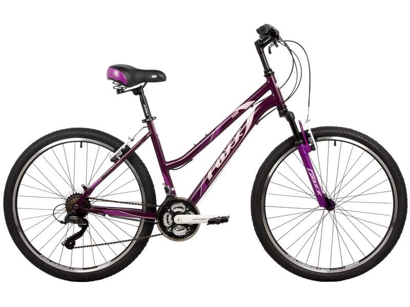 Женский велосипед Foxx Salsa 26, год 2024, цвет Фиолетовый, ростовка 19