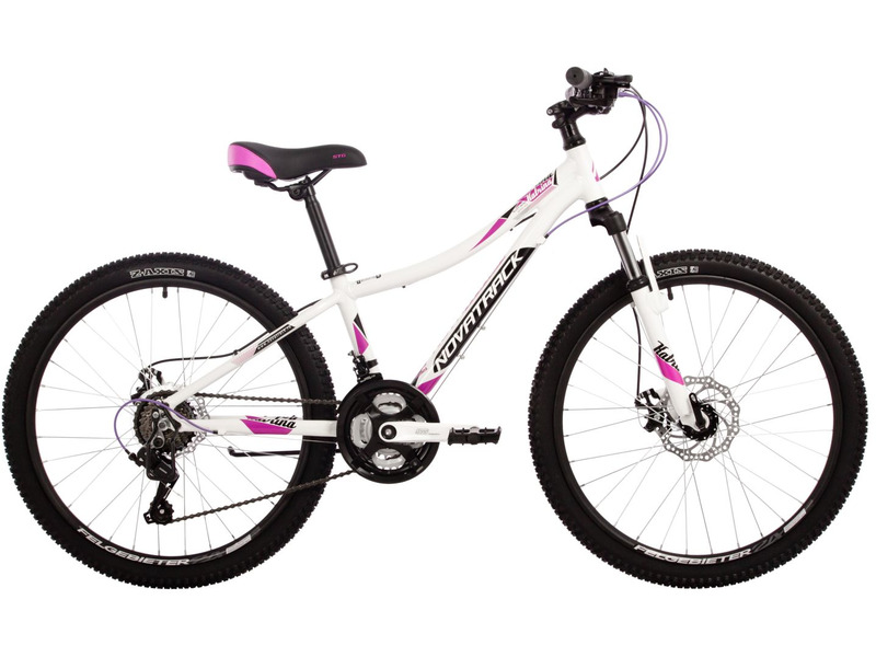 Подростковый велосипед Novatrack Katrina 21.D 24, год 2024, цвет Белый, ростовка 10