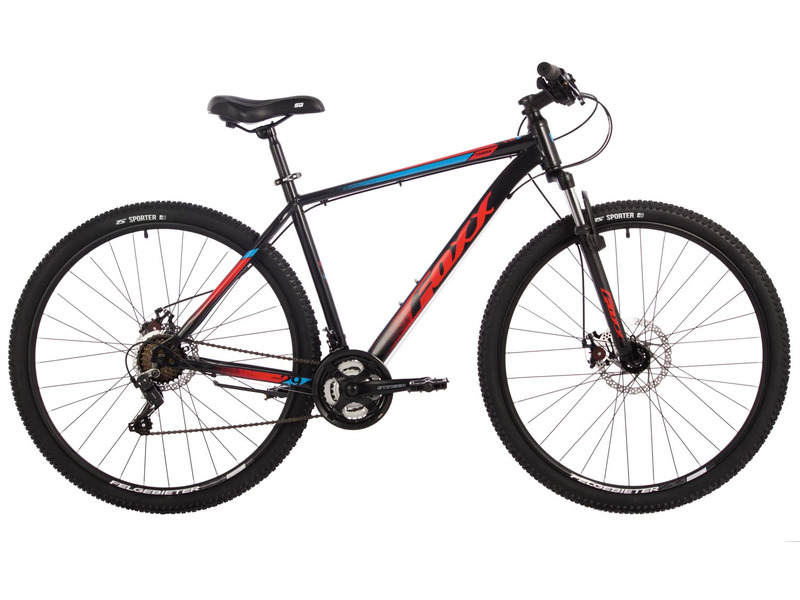Горный велосипед Foxx Caiman 29, год 2024, цвет Черный, ростовка 18