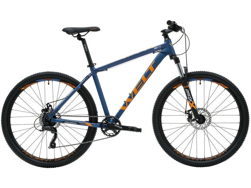 Горный велосипед Welt Ridge 1.1 D 27, год 2024, цвет Синий, ростовка 18