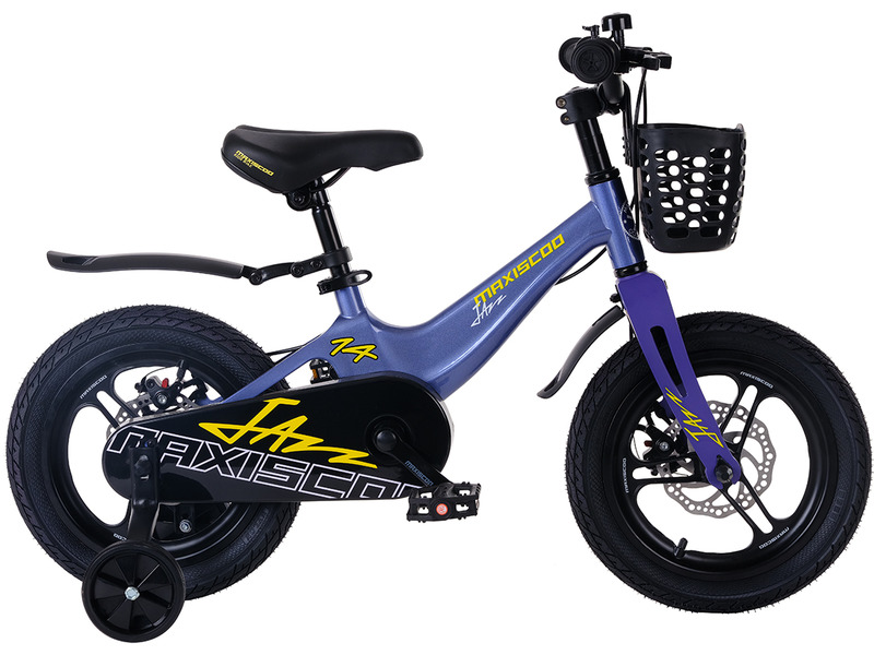 Фото Велосипед детский для мальчиков и девочек от 3 до 5 лет Maxiscoo	Jazz Pro 14 2024