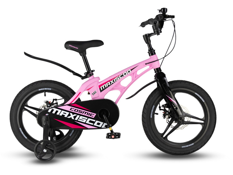 Фото Велосипед детский для мальчиков и девочек от 3 до 5 лет Maxiscoo Cosmic 16 Делюкс 2024