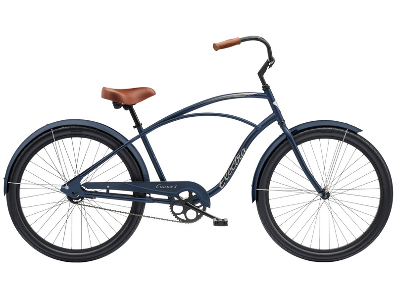 Комфортный велосипед Electra Cruiser 1 Step-Over, год 2023, цвет Синий, ростовка 19
