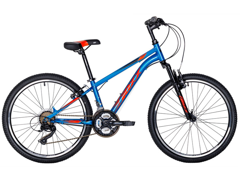 Фото Велосипед подростковый для мальчиков от 9 до 13 лет Foxx Aztec 24 2024