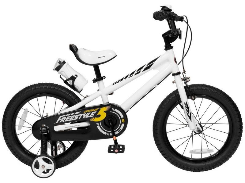 Фото Велосипед детский для мальчиков и девочек от 3 до 5 лет Royal Baby Freestyle Steel 16 2022