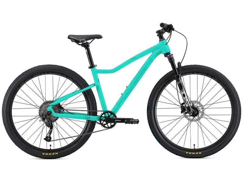 Женский велосипед Hagen Q9, год 2024, цвет Зеленый, ростовка 18