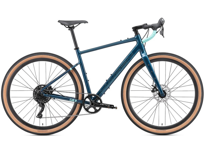 Шоссейный велосипед Hagen GR9, год 2024, цвет Синий, ростовка 19.5