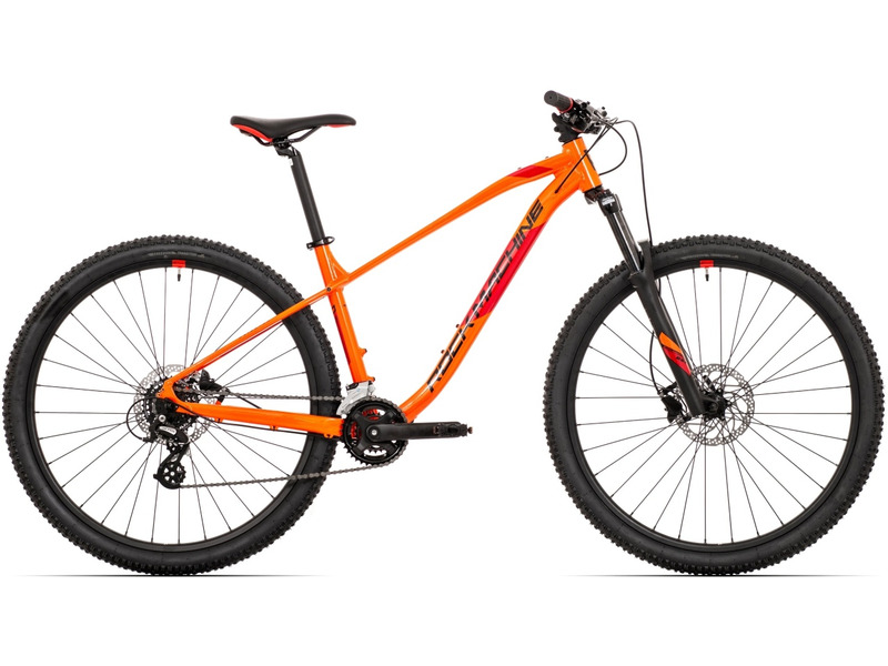 Горный велосипед Rock Machine Blizz 10-29, год 2024, цвет Оранжевый-Черный, ростовка 17