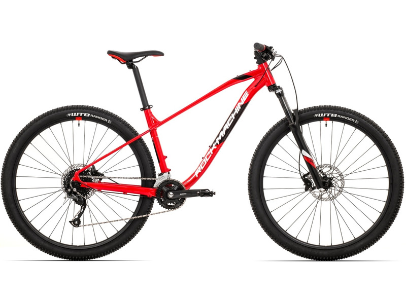 Горный велосипед Rock Machine Blizz 30-29, год 2024, цвет Красный-Черный, ростовка 17
