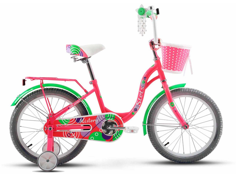 Фото Велосипед детский для девочек от 5 до 9 лет Stels Mistery C 18 Z010 2024