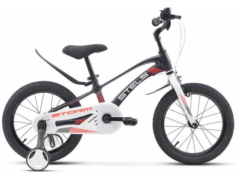 Фото Велосипед детский для мальчиков и девочек от 3 до 5 лет Stels Storm KR 16 Z010 2024